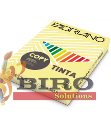 Hîrtie colorată A4 FABRIANO Tinta Banana, 160 gr/m2, 250 foi, pastel, galben